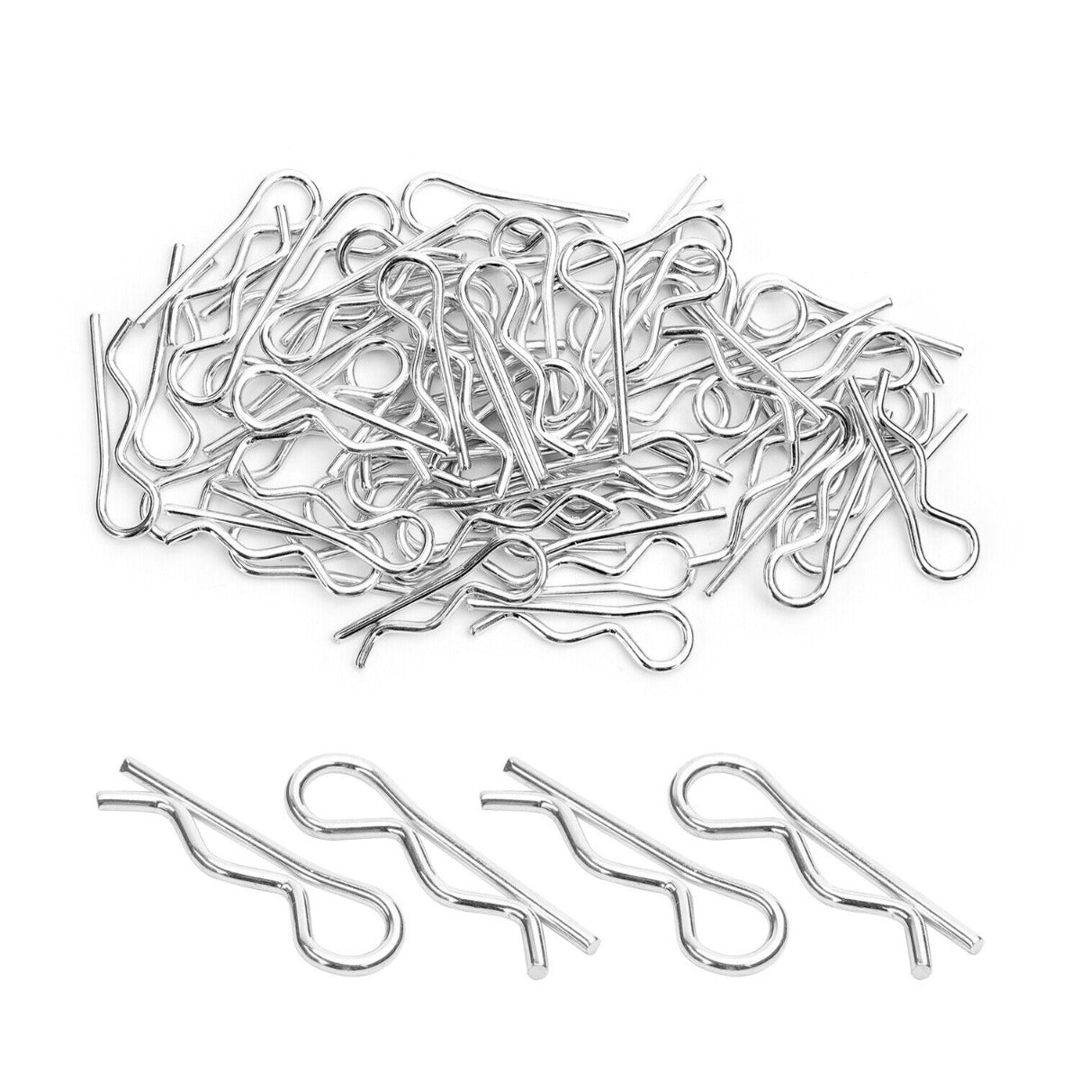 100pcs Cotter Pins Spring Connectors