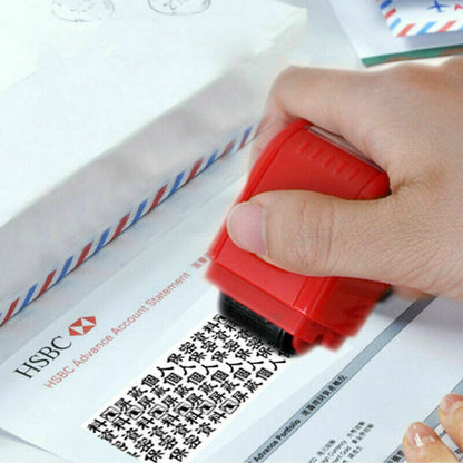 Identity Theft Protection Roller Stamp