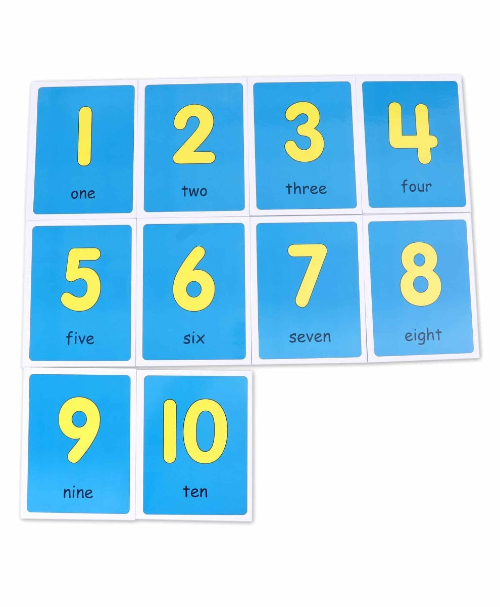 Discover Numbers Flash Cards