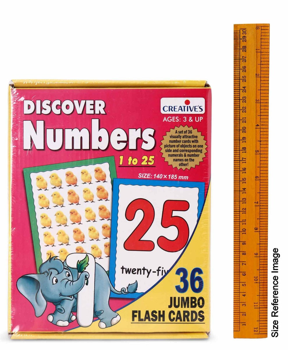 Discover Numbers Flash Cards