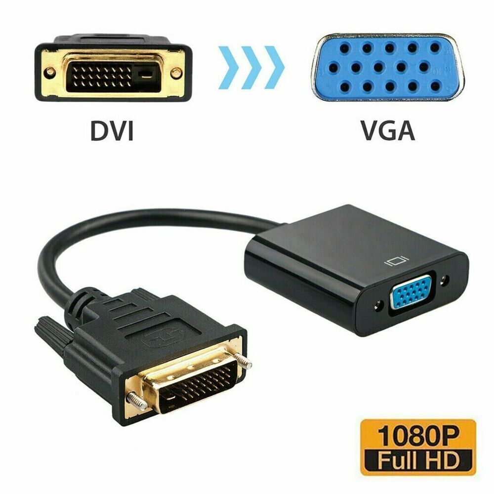 DVI-D male to VGA Female Adaptor