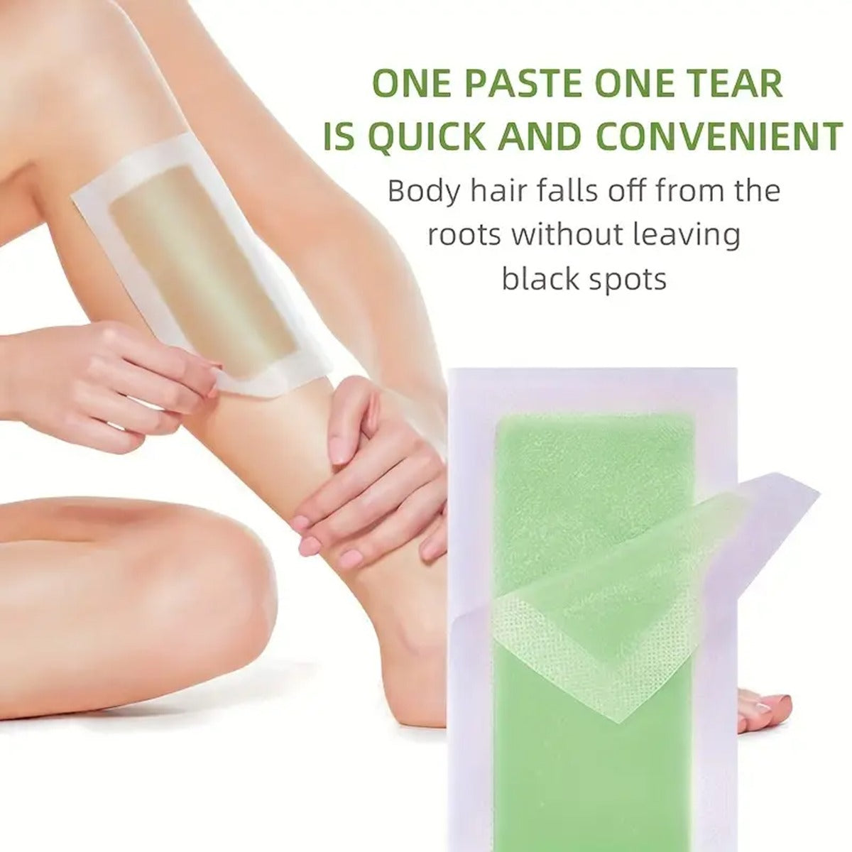 40PC Hair Removal Wax Strips