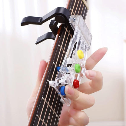 Guitar Chord Practice Aid for Beginners, One-Press Chord Tool