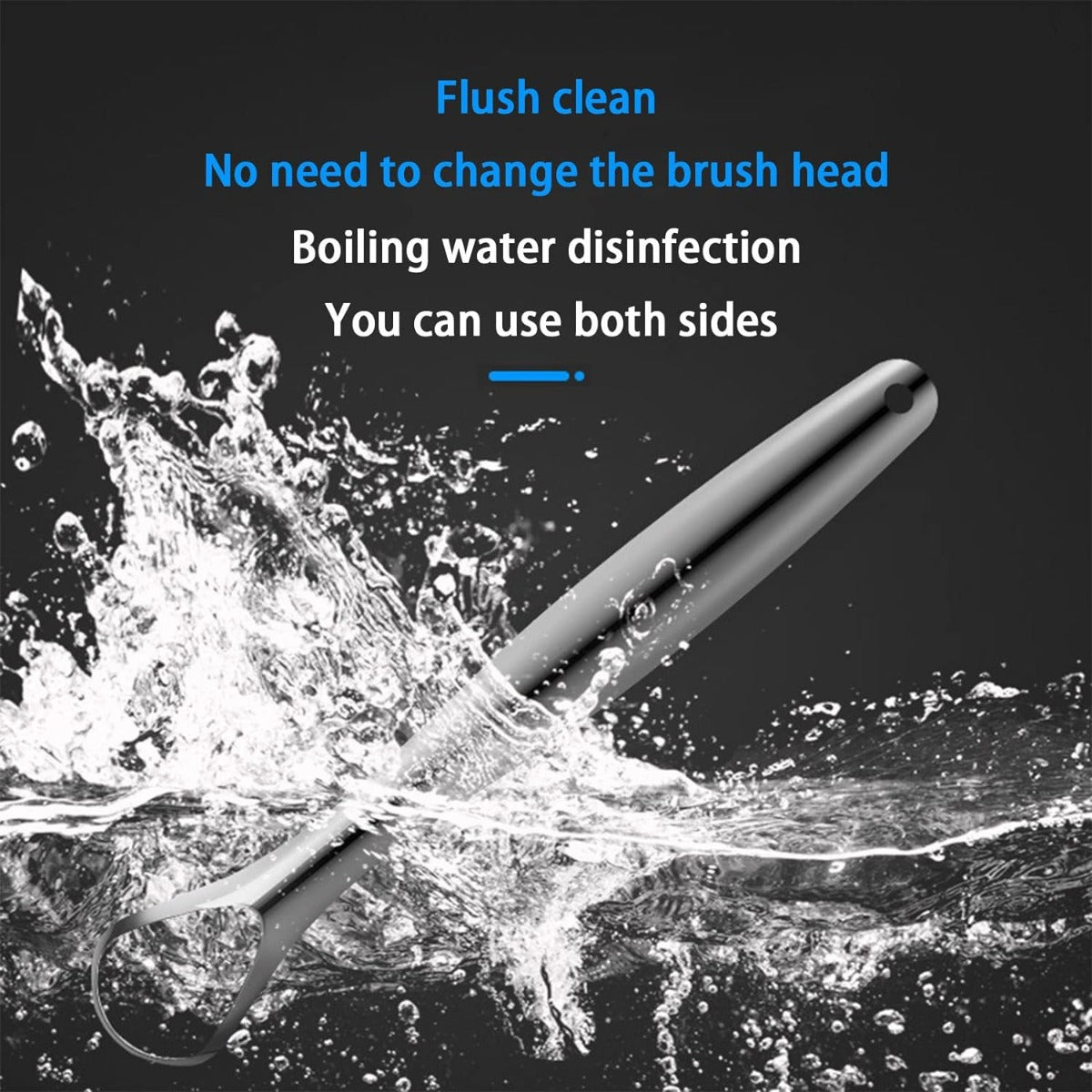 Stainless Steel Tongue Scraper Cleaner