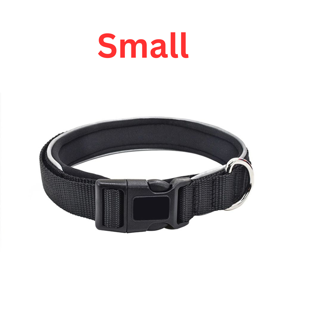 KC-006 PET NECKLACE-Black-Small
