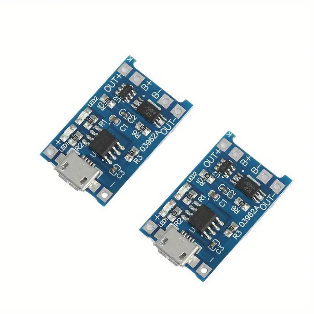 TP4056 5V 1A Micro USB 18650 Lithium Battery Charging and Protection Board