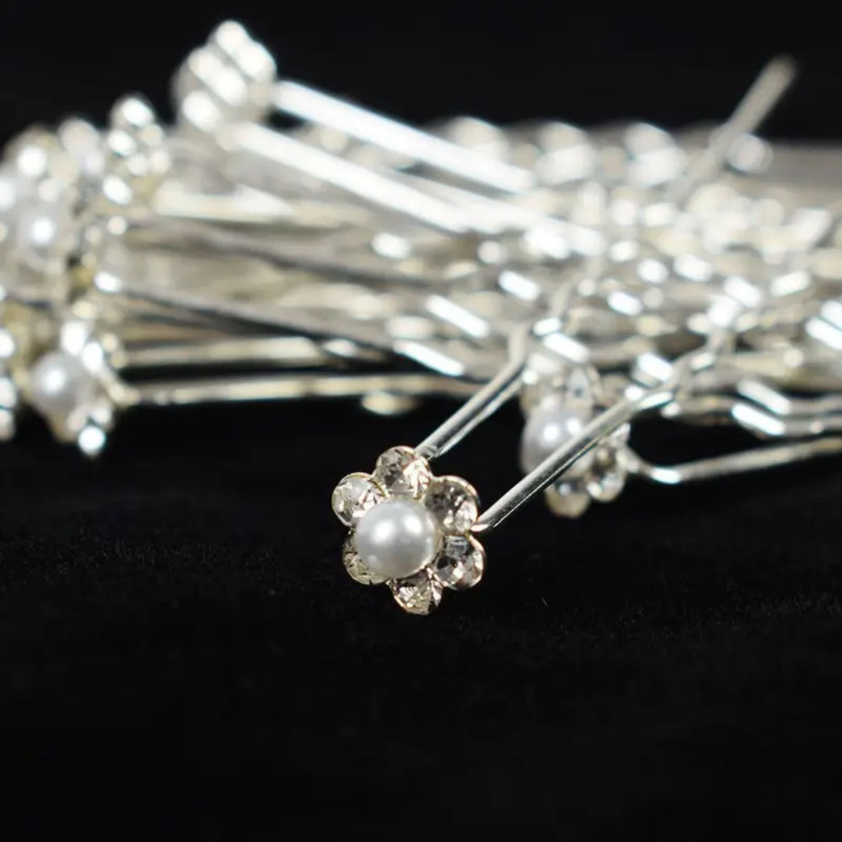 20pcs Elegant Bridal Hair Pins with Pearls