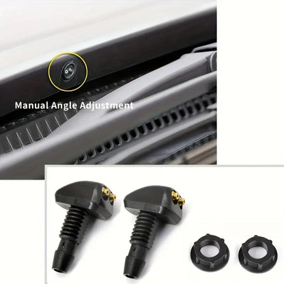 Windshield Wiper System With 4pcs Car Replacement Nozzles