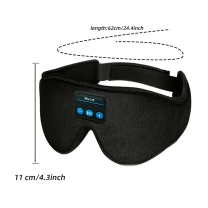 3D Sleeping Mask with BT Headphones