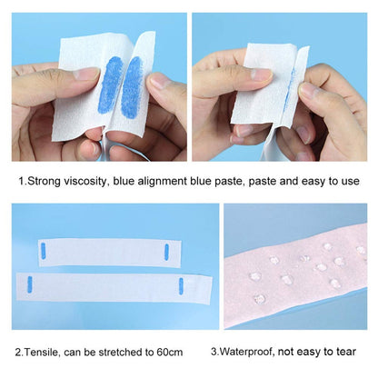 Disposable Barber Neck Strips For Hair Cutting, Salon WHITE 20set/ctn