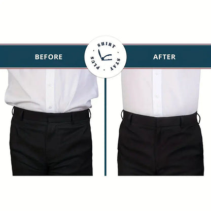 3 Clips Men's Wrinkle Resistant Suspender Belt