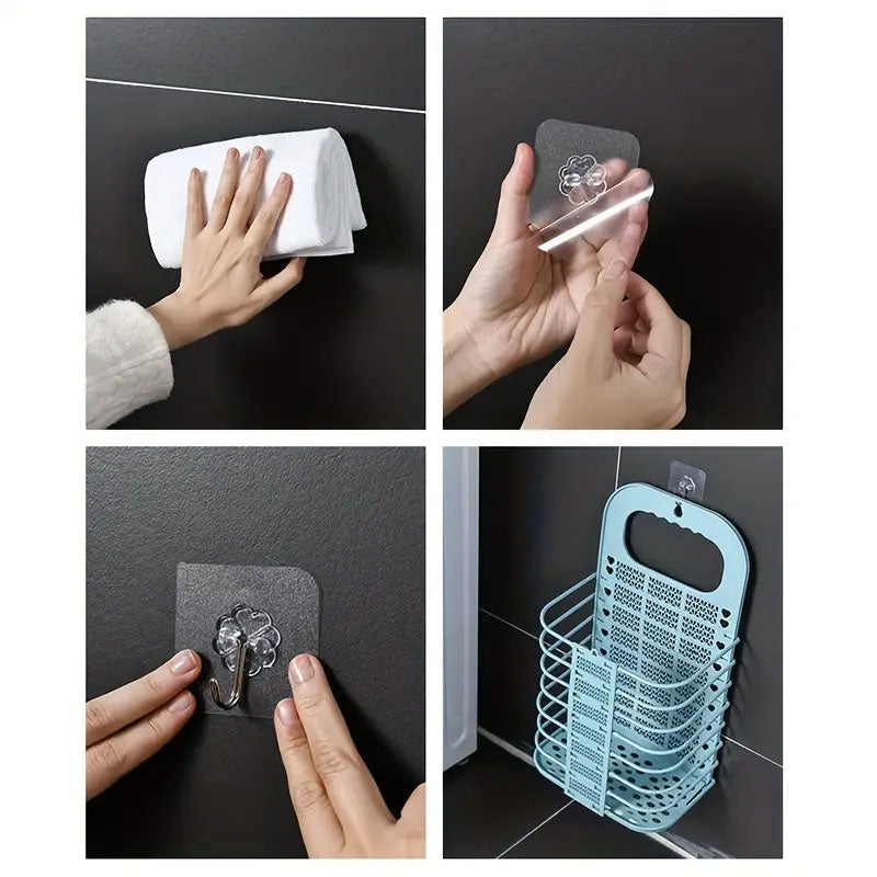 Wall Mounted Foldable Laundry Basket
