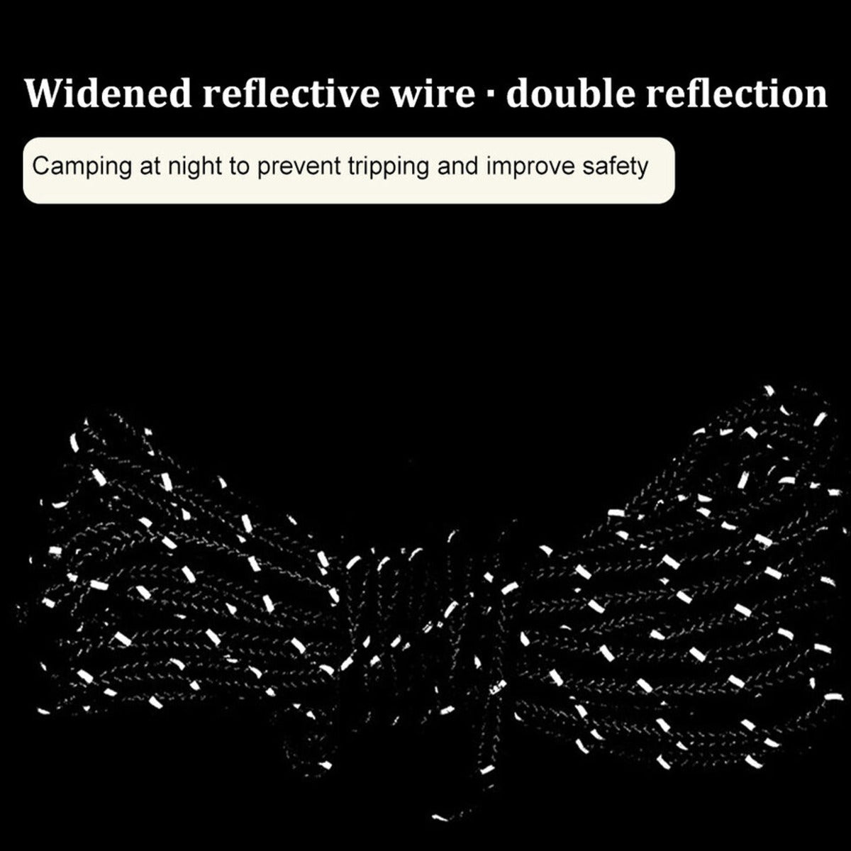 Tent Rope Polyester With Pulley