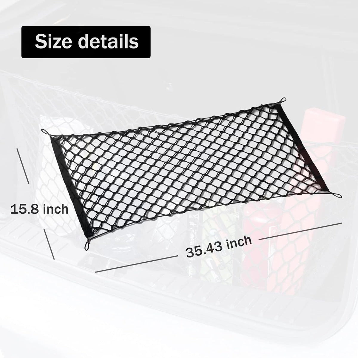Car Rear Cargo Net