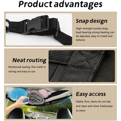 Car Ceiling Cargo Net Pocket