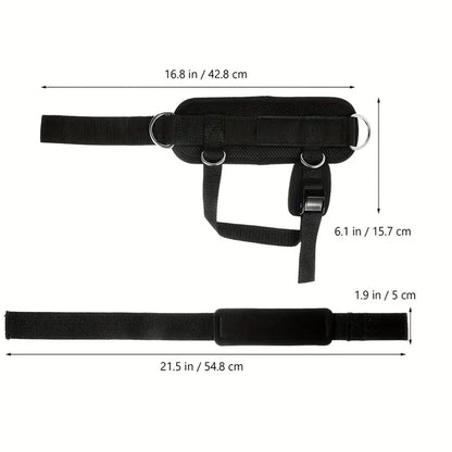 Comfortable Fitness Ankle Straps with D-Ring Cuffs