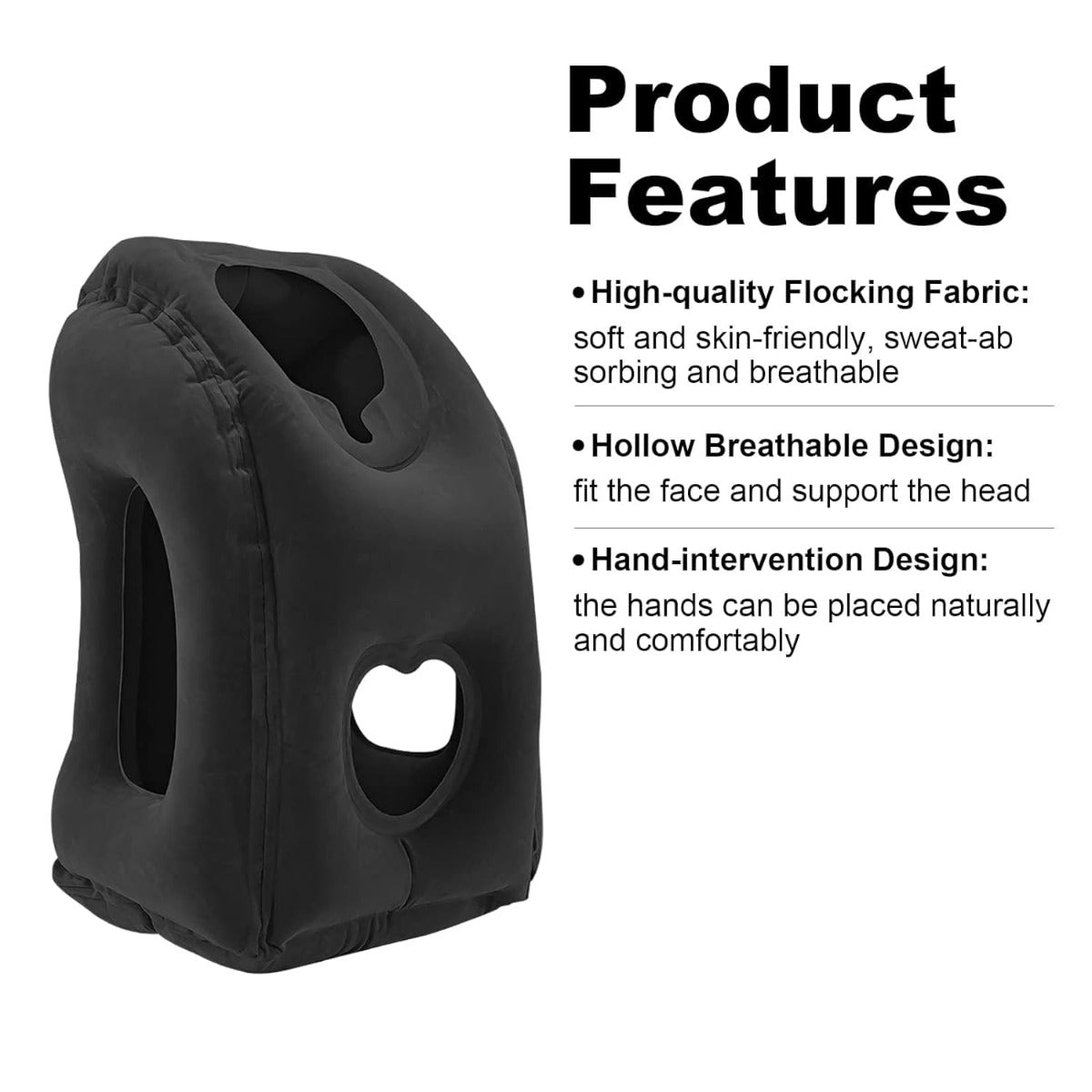 Inflatable Neck Travel Pillow