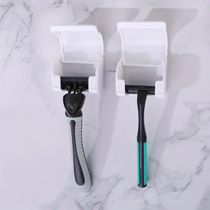 Razor Hanger and Electric Toothbrush Holder