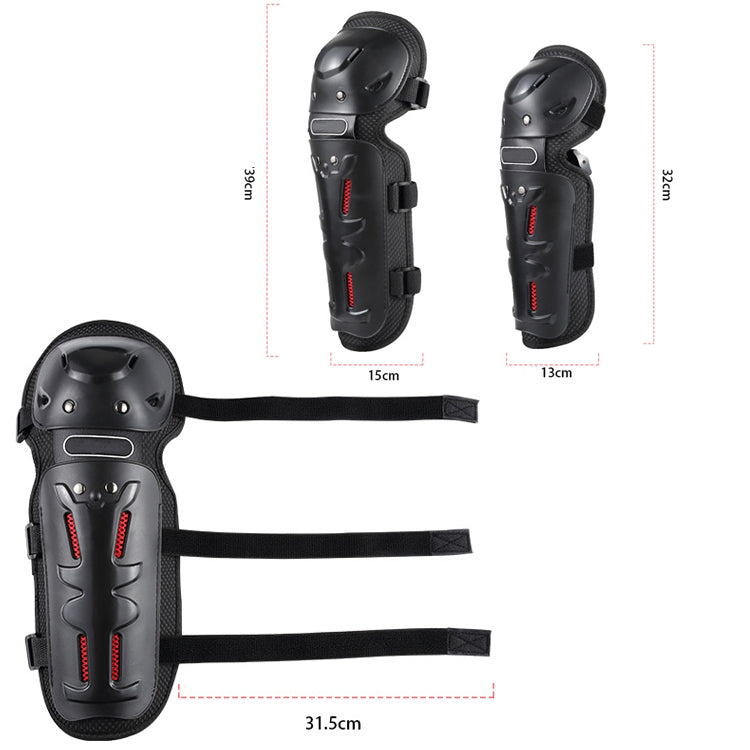 4PCS Motorcycle Knee/elbow Pads