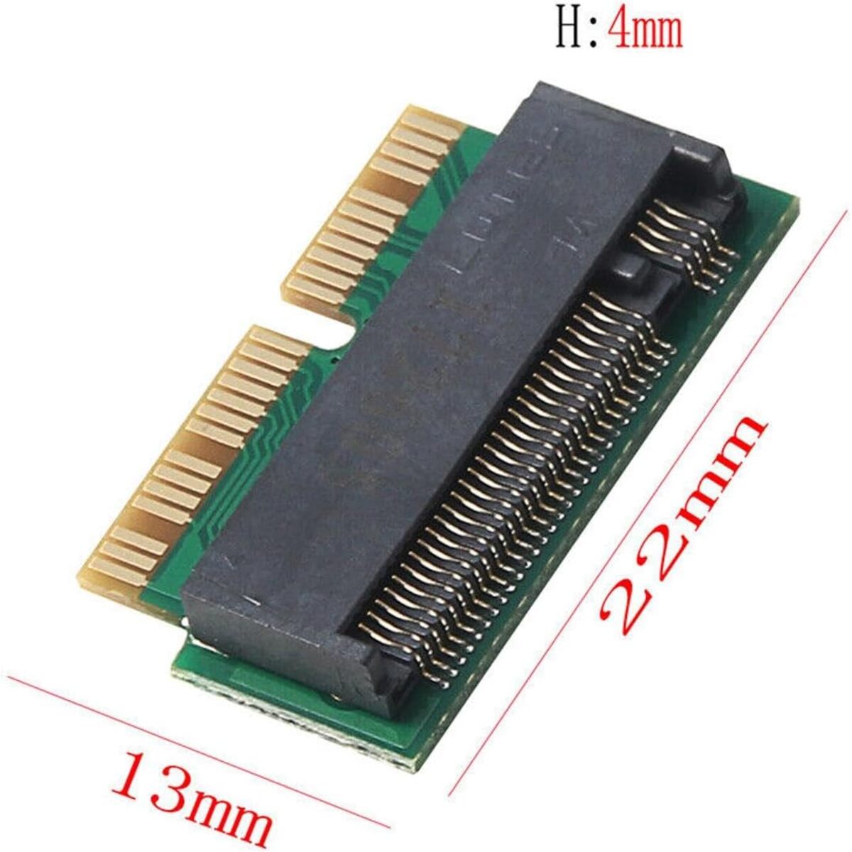 M.2 NVME/AHCI SSD Convert Adapter Mid 2013 to 2017 For Ultra-Thin Laptop Pro Retina