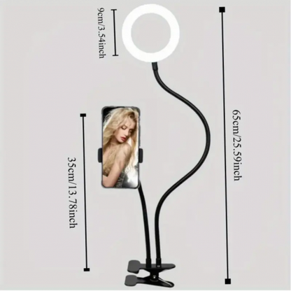 Phone stand 3.5-inch selfie ring light with phone stand