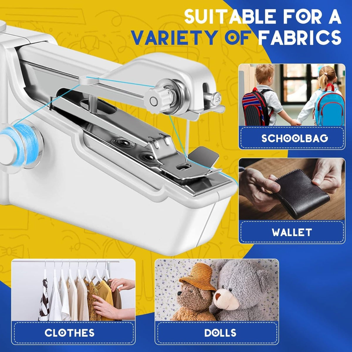 Mini Handheld Sewing Machine