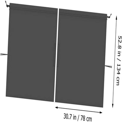 Car Divider Sunshade Curtains for Privacy Travel Nap For Car Window Shades