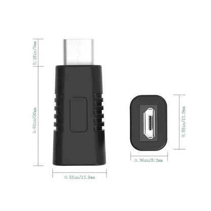 Micro USB To Type-C Conversion Connector