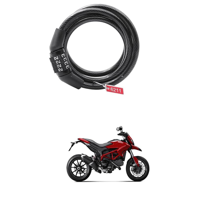 Bicycle Anti-Theft Lock with Steel Chain