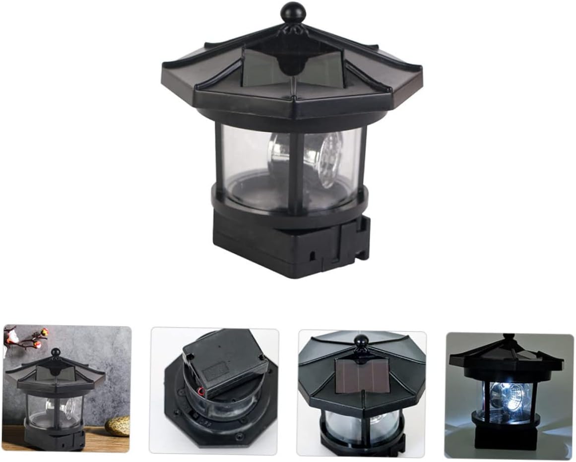 LED Solar Rotating Light, Outdoor Yard Garden