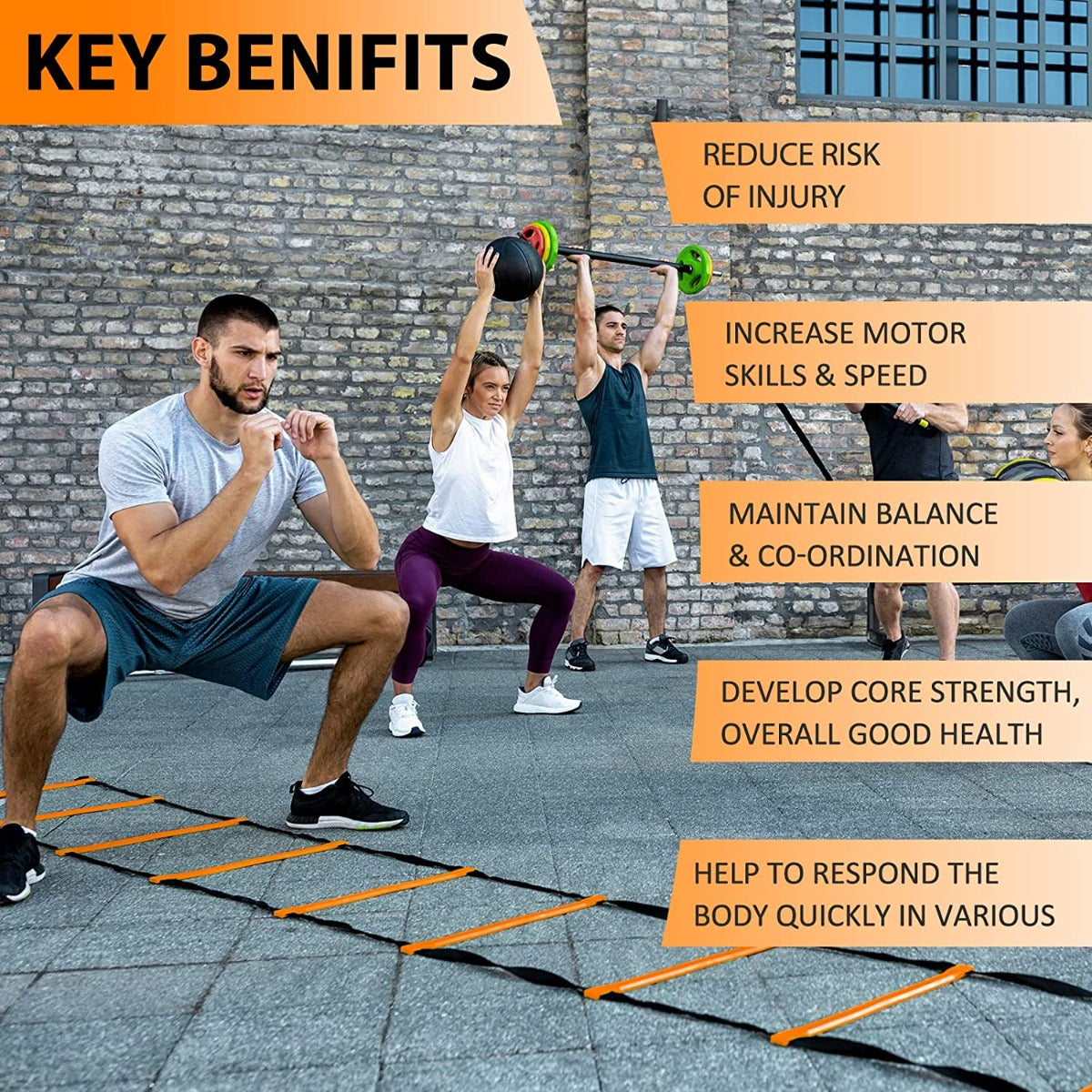 Speed Agility Workout Ladder