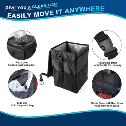 Waterproof Car Trash Bin