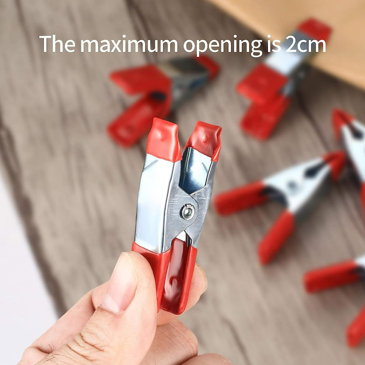 10 Pcs 2" inch Metal Spring Clamps