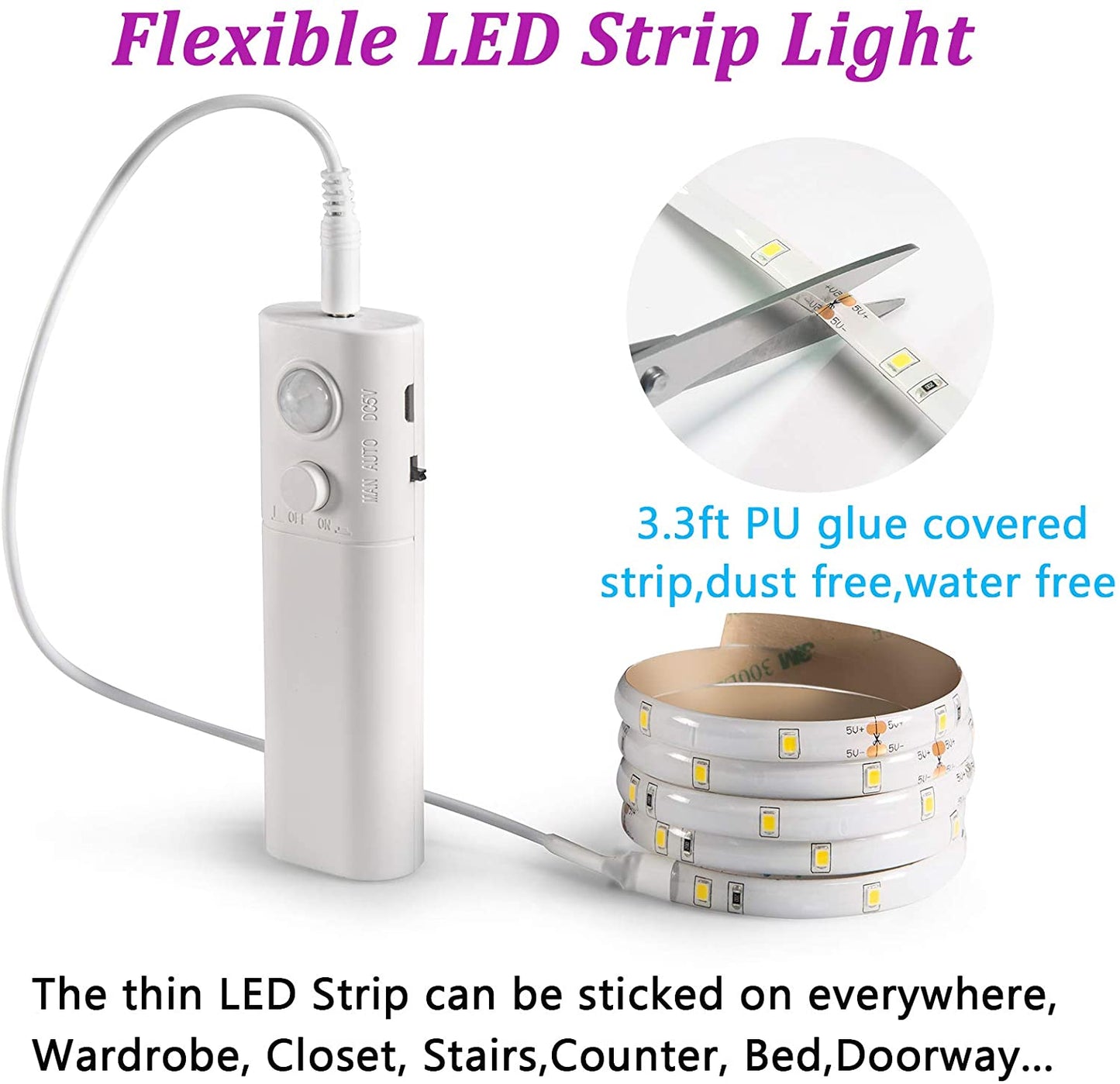 Motion Sensor Strip Light