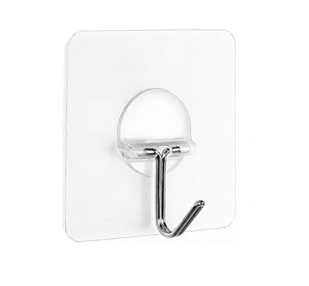 Wall Hooks 13lb(Max) Transparent Seamless Hooks