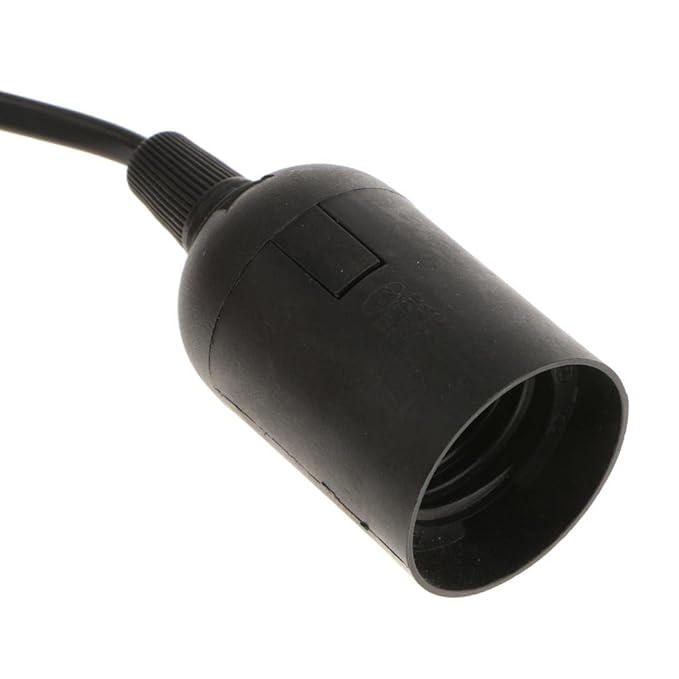 Light Lamp Bulb Holder Base Light Socket Cable Cord with On/Off Switch