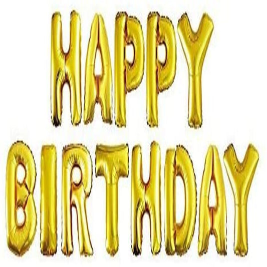 Happy Birthday Party Decoration Letters