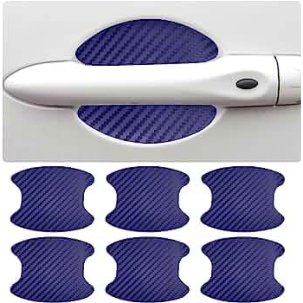 Scratchproof Car Door Handle Stickers-Blue