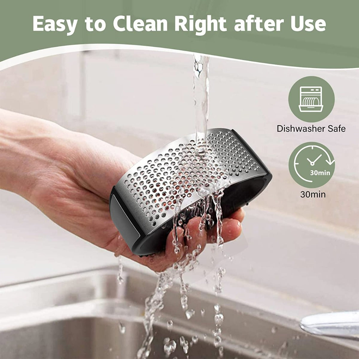 Garlic Press Crusher Ginger Rocker