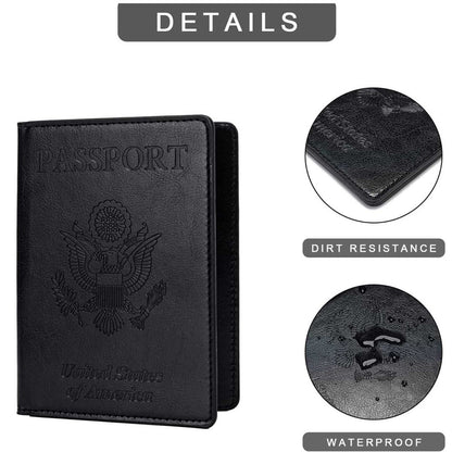 Passport Holder- Black