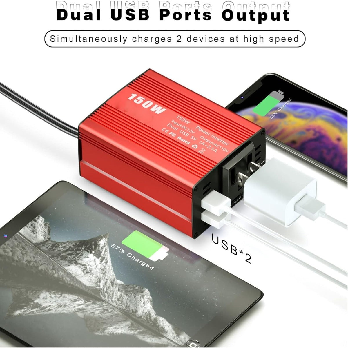 150W Car Power Inverter