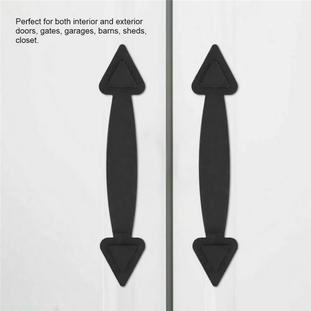 4 Hinges and 2 Handles Door Decorative Magnetic