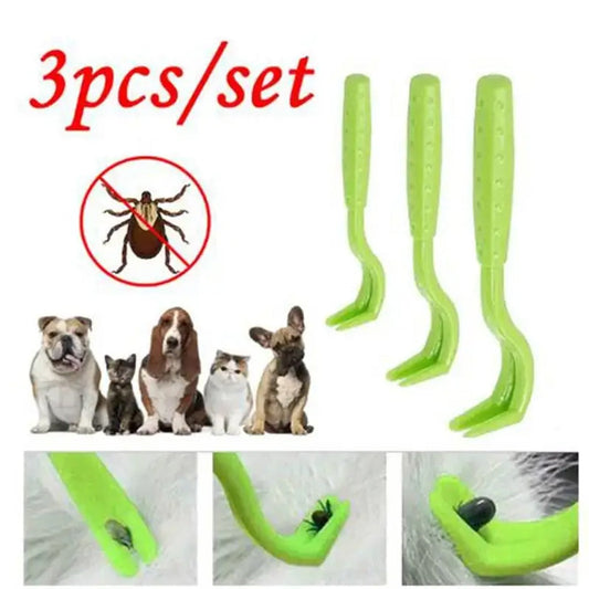 3pcs Pet Tick Remover Tool