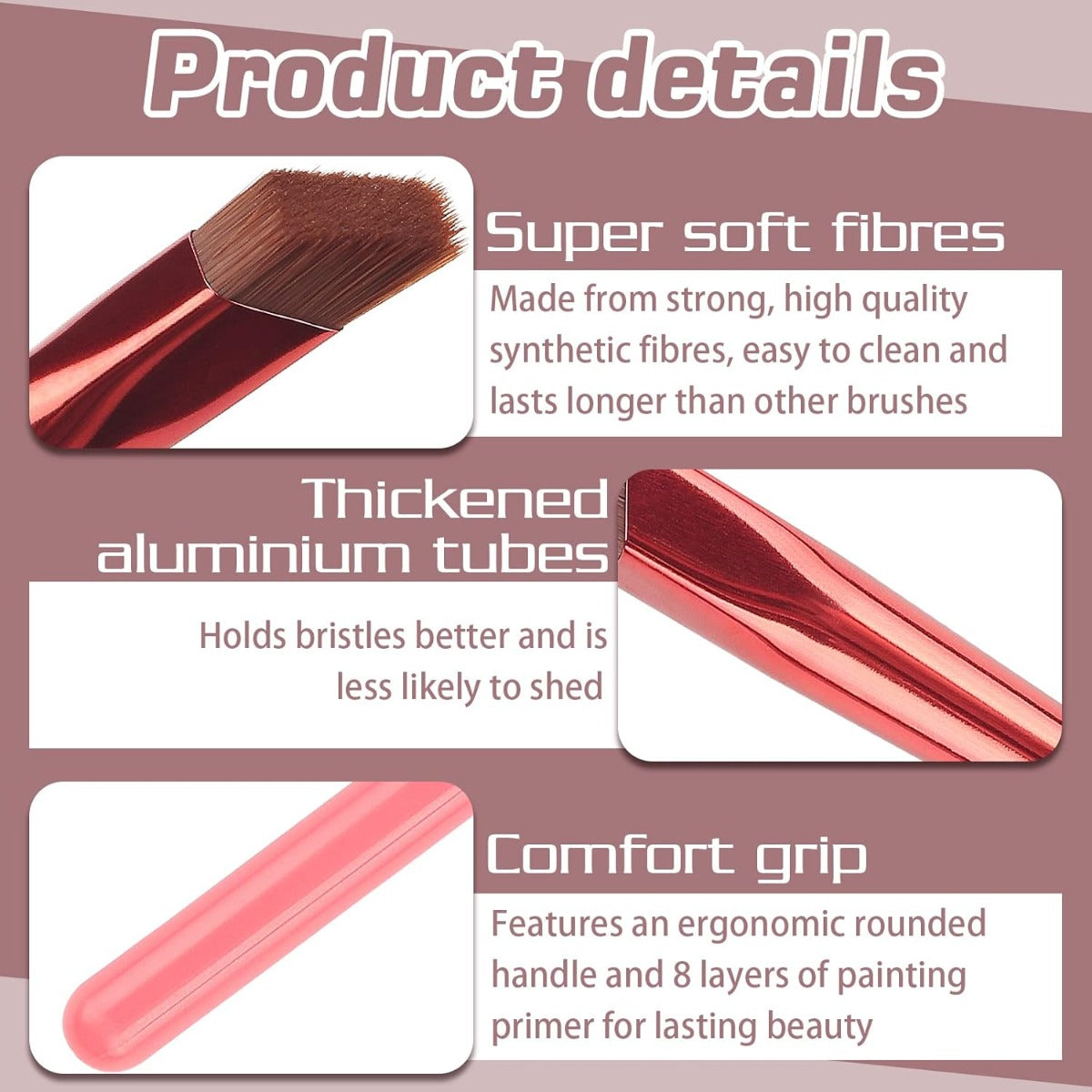 Eyebrow Hairline Brush - 1pcs