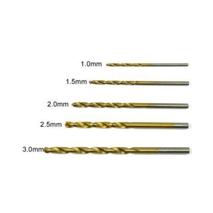 Titanium Twist Drill Bits Set of 50pcs