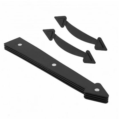 Decorative Garage Door Hinge and Handle Set - 6pc/set