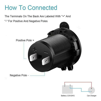 12V Car Cigarette Lighter Socket