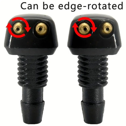 Windshield Wiper System With 4pcs Car Replacement Nozzles