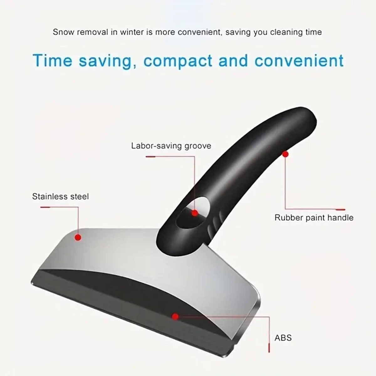 Car Windshield Snow Shovel Removal Scraper