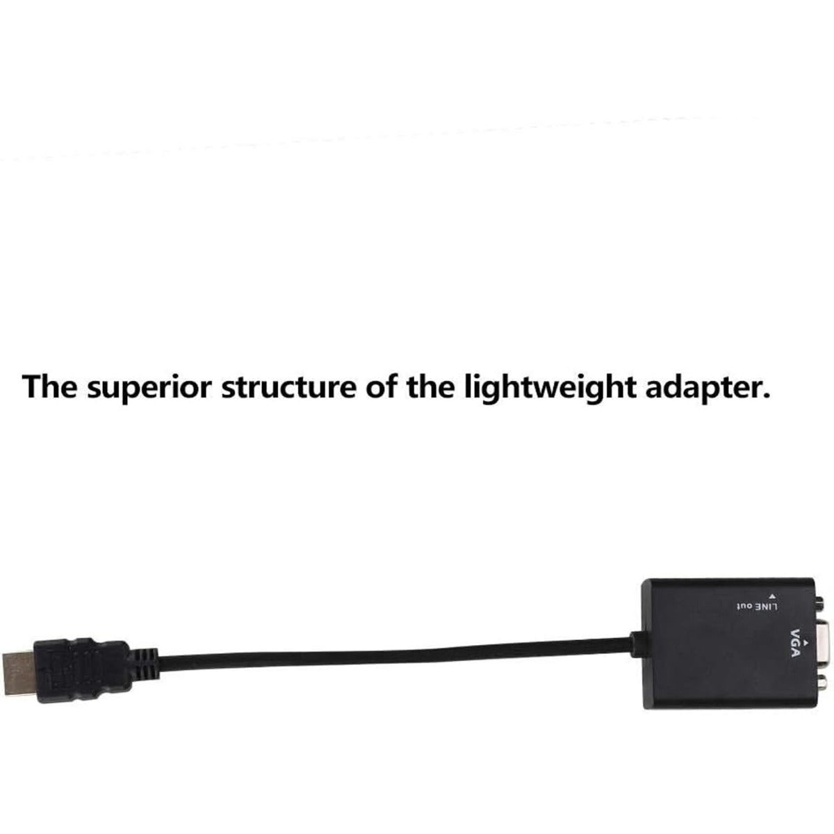 Mini HDTV to VGA Converter Adapter